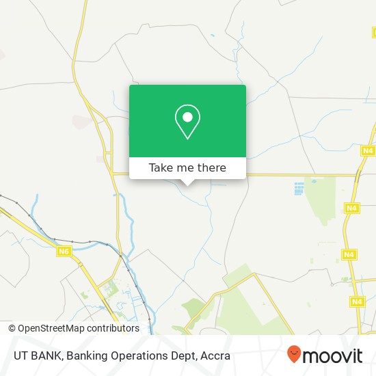 UT BANK, Banking Operations Dept map