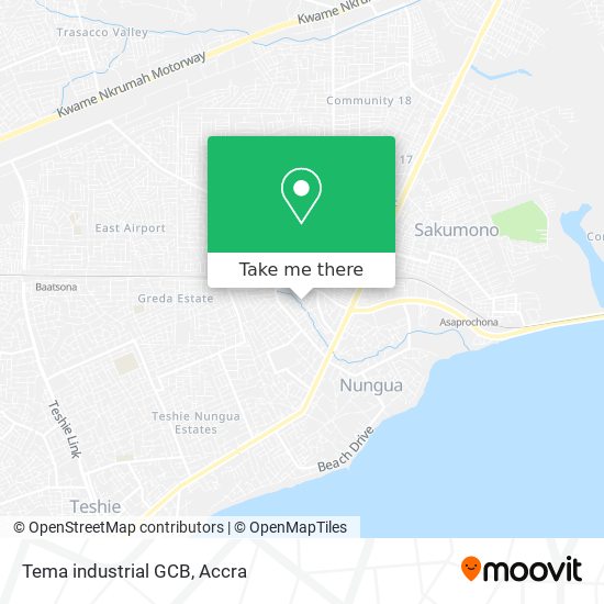 Tema industrial GCB map