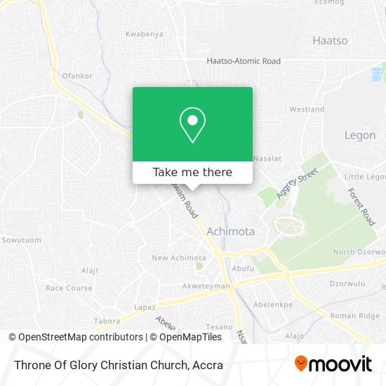 Throne Of Glory Christian Church map