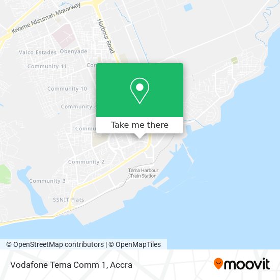 Vodafone Tema Comm 1 map