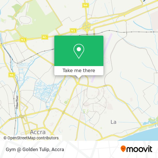 Gym @ Golden Tulip map