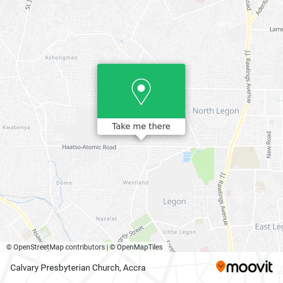 Calvary Presbyterian Church map