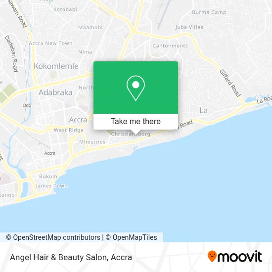 Angel Hair & Beauty Salon map