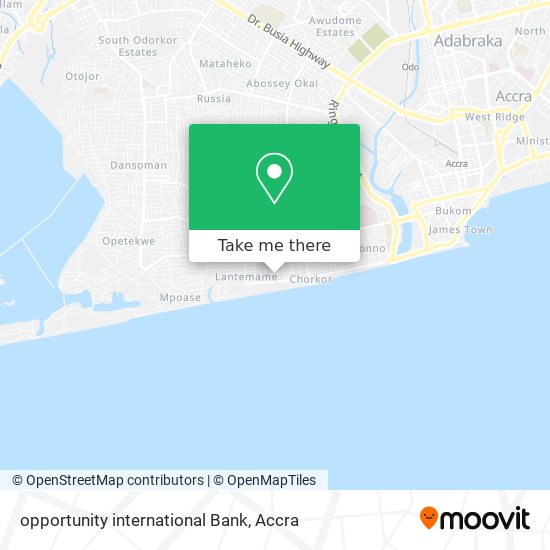 opportunity international Bank map