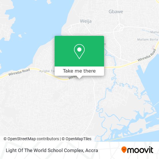 Light Of The World School Complex map