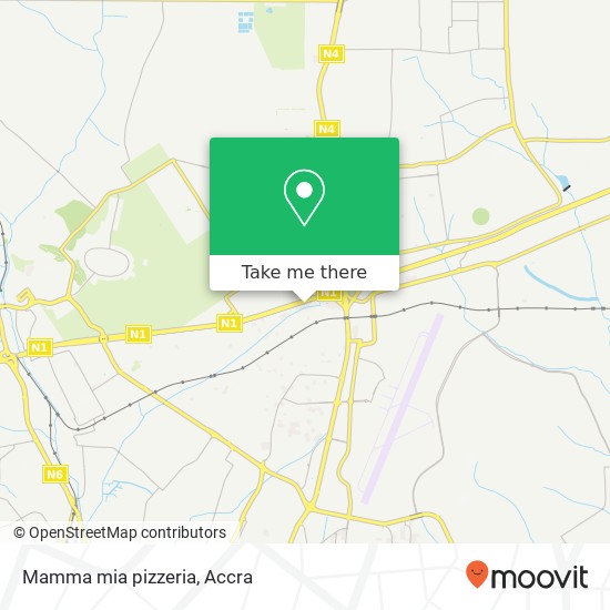 Mamma mia pizzeria map