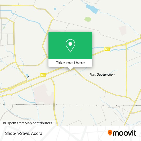 Shop-n-Save map