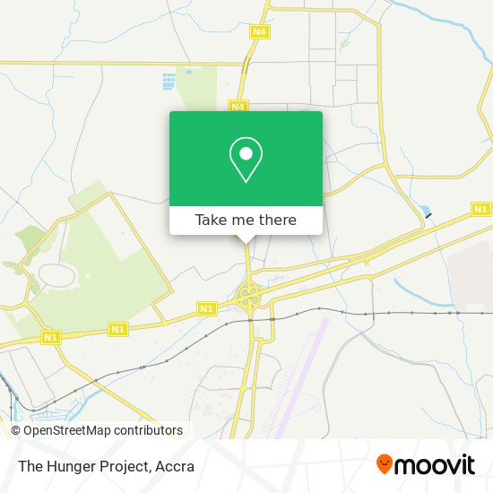The Hunger Project map