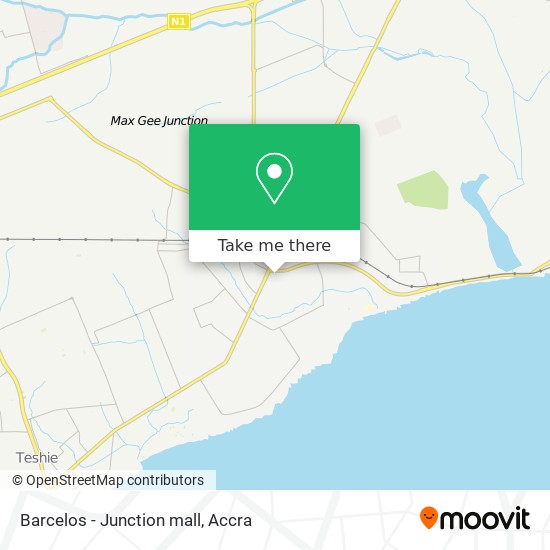 Barcelos - Junction mall map