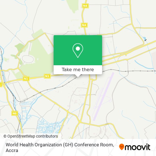 World Health Organization (GH) Conference Room map