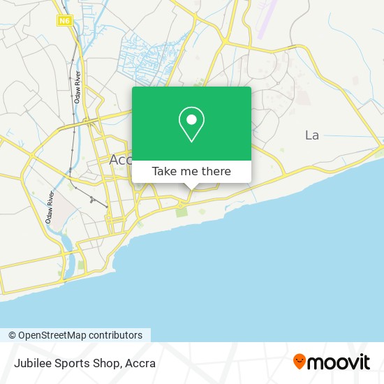 Jubilee Sports Shop map