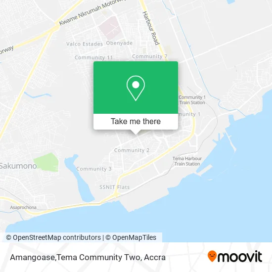 Amangoase,Tema Community Two map