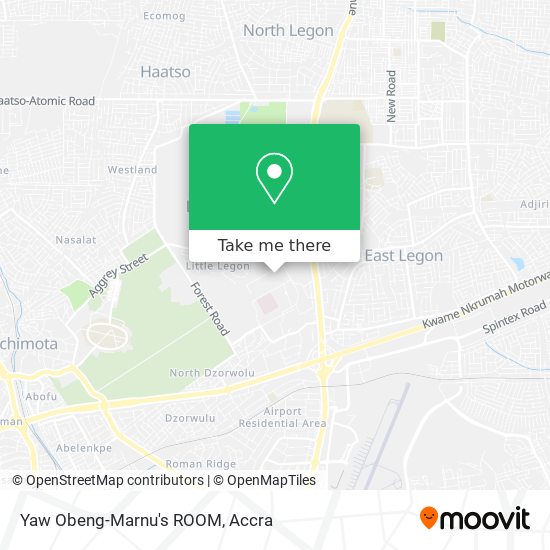 Yaw Obeng-Marnu's ROOM map