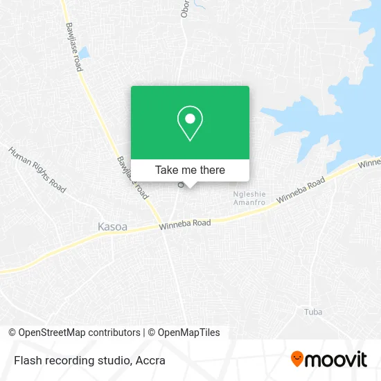 Flash recording studio map