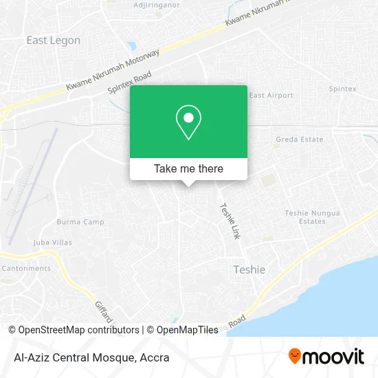 Al-Aziz Central Mosque map