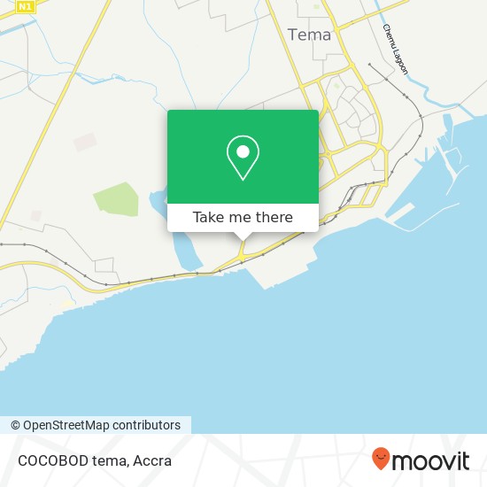 COCOBOD tema map