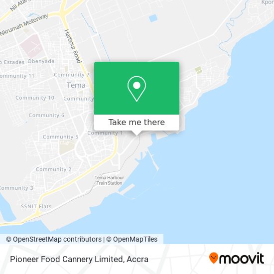 Pioneer Food Cannery Limited map