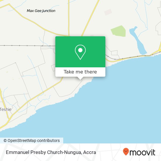 Emmanuel Presby Church-Nungua map