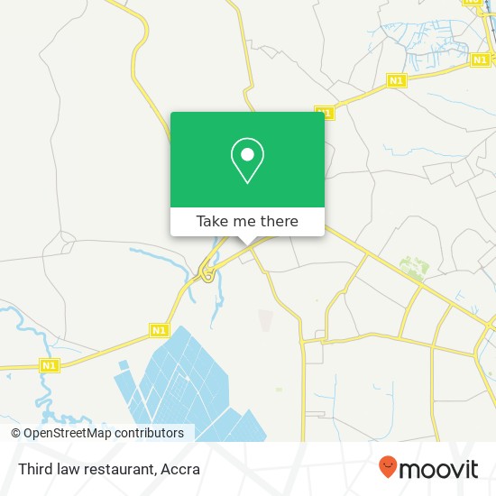 Third law restaurant map