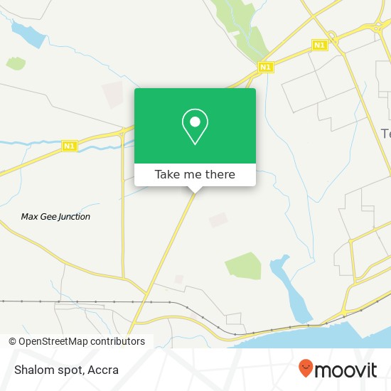 Shalom spot map