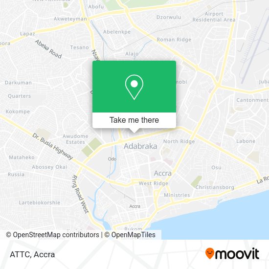 ATTC map