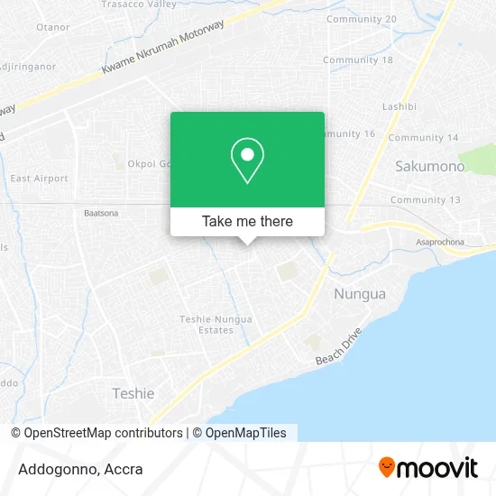 Addogonno map