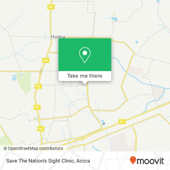 Save The Nation's Sight Clinic map