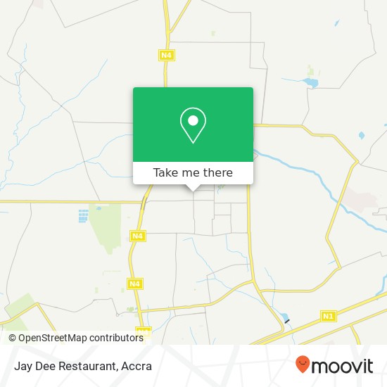 Jay Dee Restaurant map