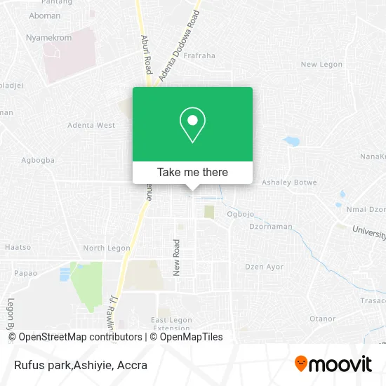 Rufus park,Ashiyie map