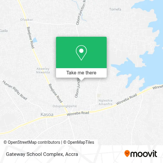Gateway School Complex map