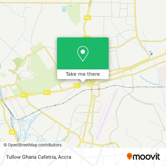 Tullow Ghana Cafetria map