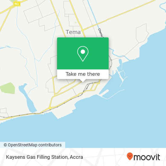 Kaysens Gas Filling Station map