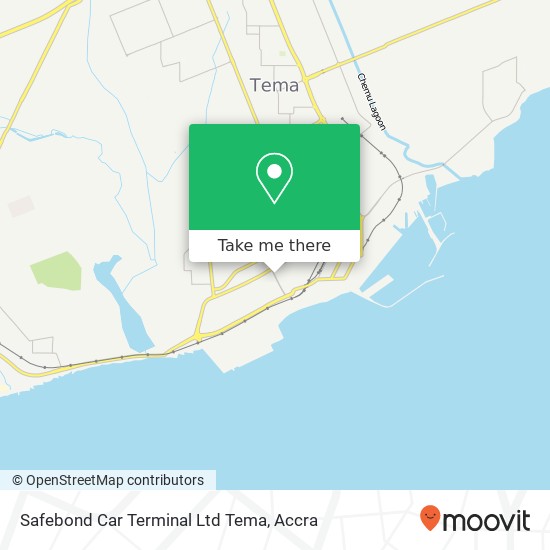 Safebond Car Terminal Ltd Tema map