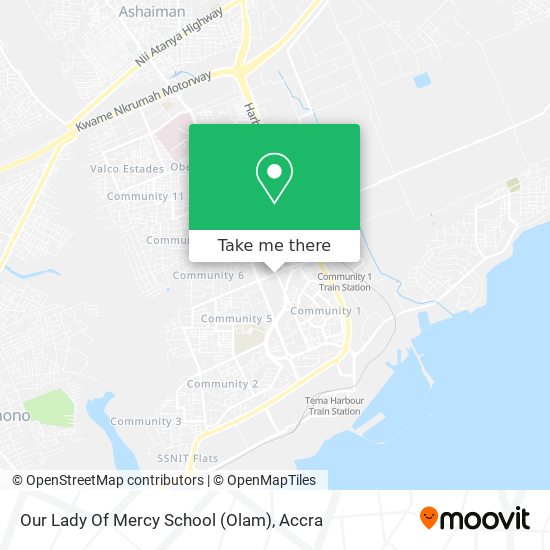 Our Lady Of Mercy School (Olam) map