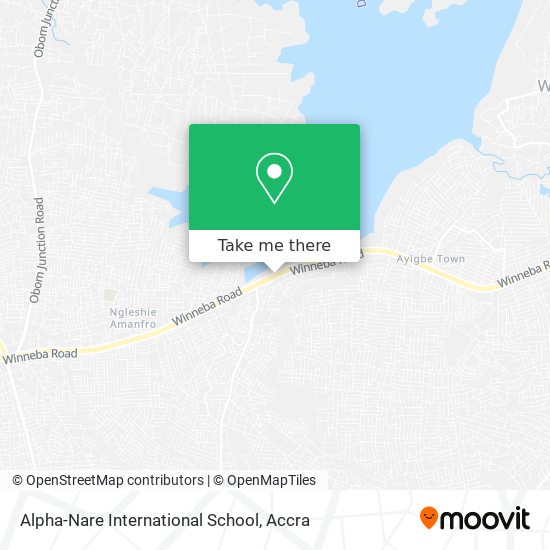 Alpha-Nare International School map