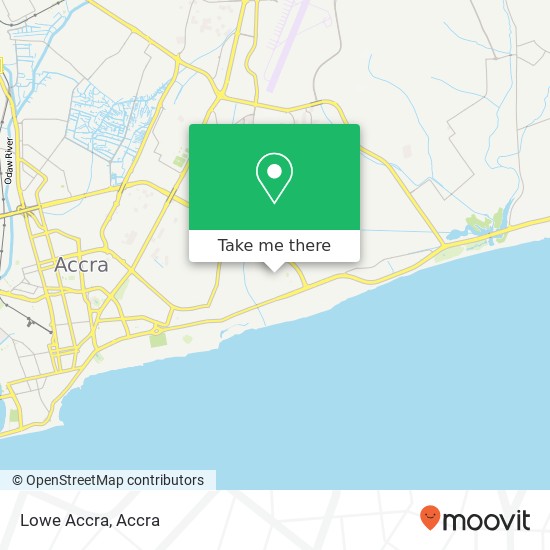 Lowe Accra map