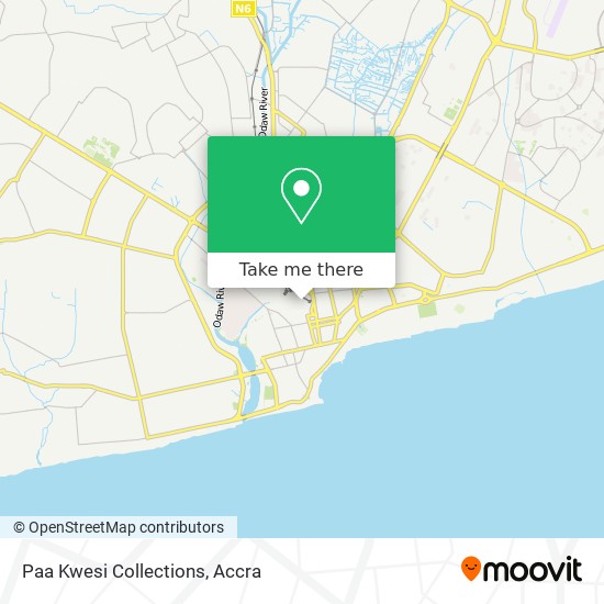 Paa Kwesi Collections map