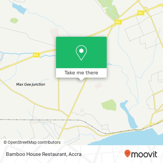 Bamboo House Restaurant map