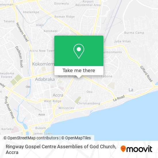 Ringway Gospel Centre Assemblies of God Church map