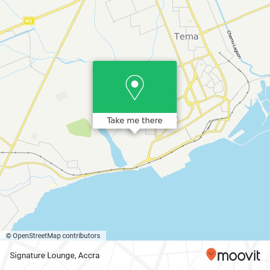 Signature Lounge map