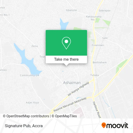 Signature Pub map