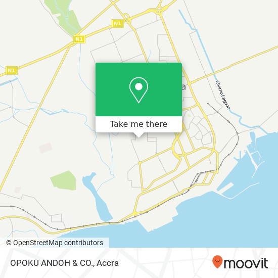 OPOKU ANDOH & CO. map