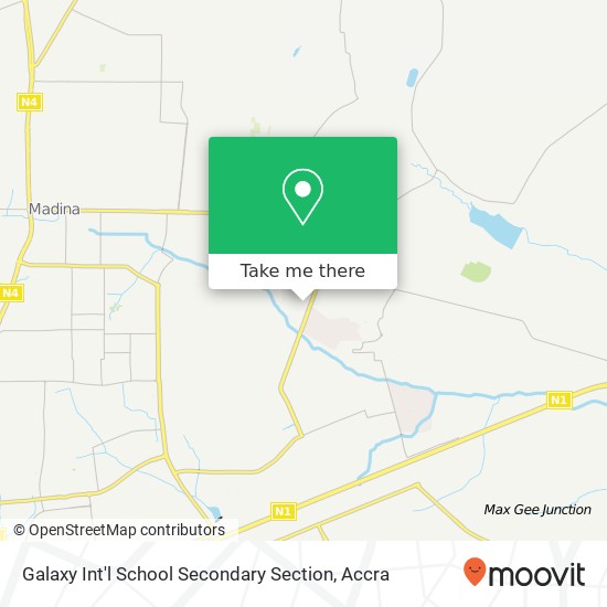 Galaxy Int'l School Secondary Section map