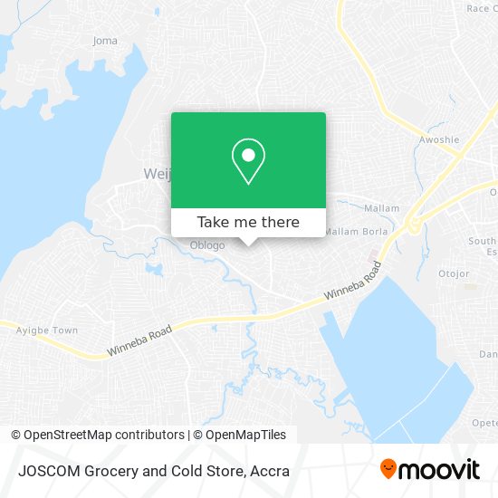 JOSCOM Grocery and Cold Store map
