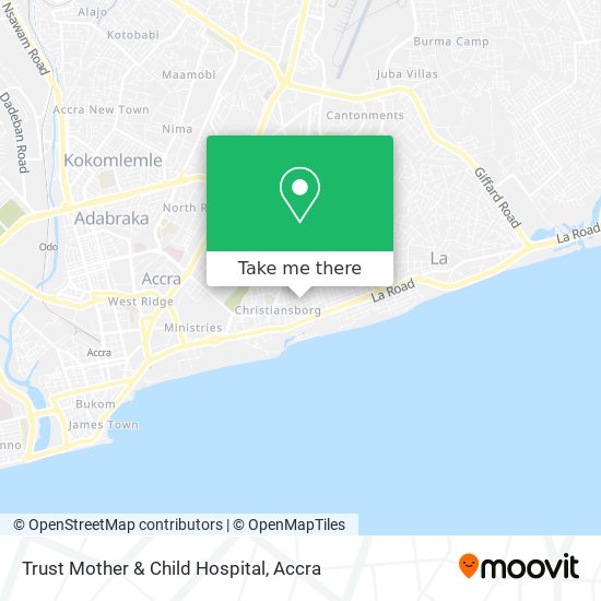Trust Mother & Child Hospital map