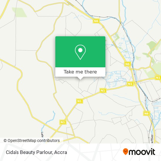 Cida's Beauty Parlour map