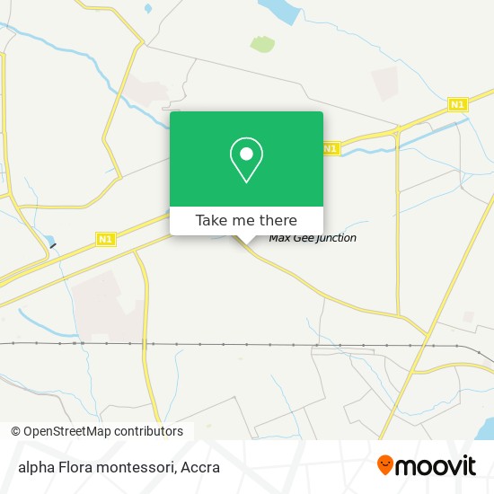 alpha Flora montessori map