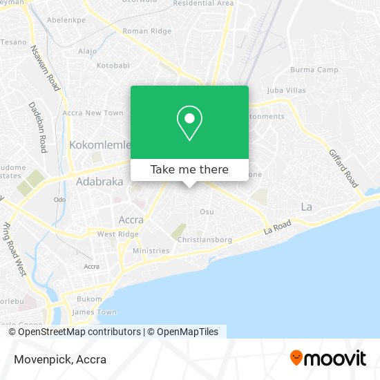 Movenpick map