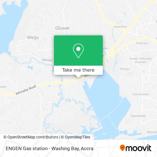 ENGEN Gas station - Washing Bay map