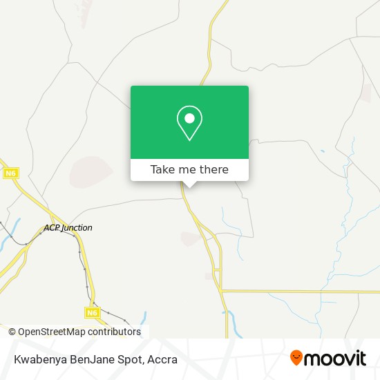 Kwabenya BenJane Spot map